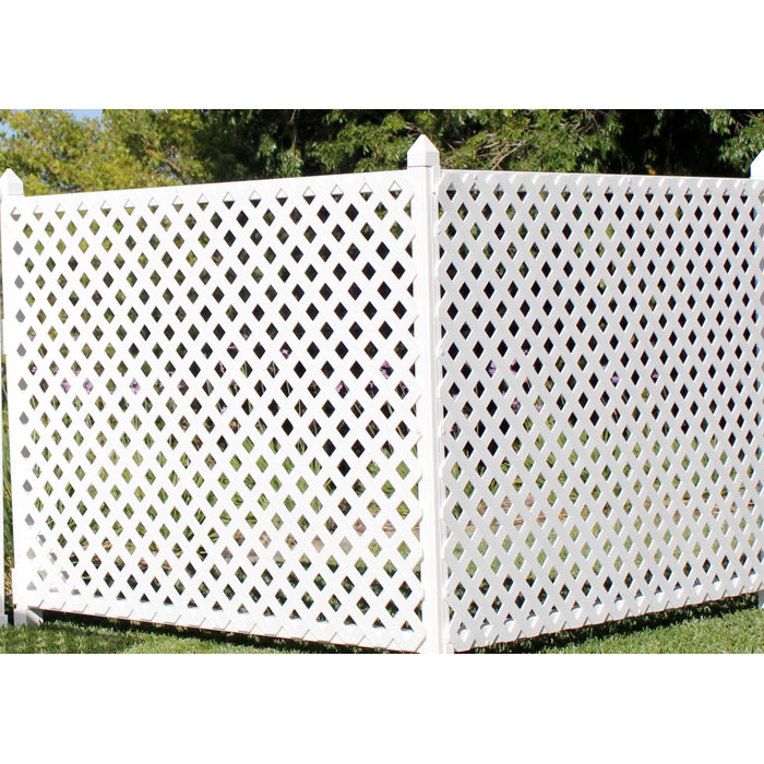 SnapFence® White Vinyl Fencing Kits Wayfair